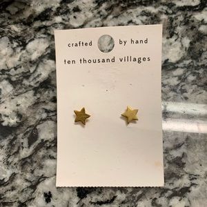 Ten Thousand Villages fair trade earrings